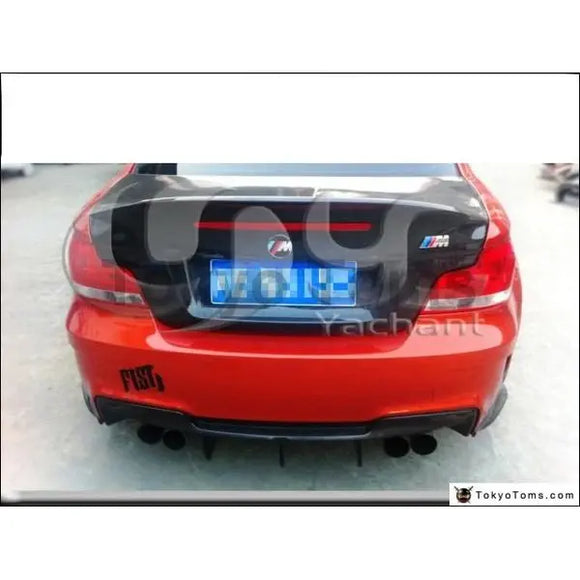 Carbon Fiber RZ 1M Raze Style Trunk Bootlid Tailgate Fit For 2010-2012 1M Coupe