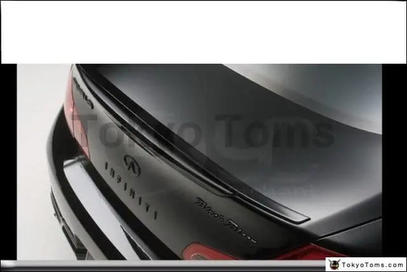 Car-Styling Carbon Fiber Rear Spoiler Fit For 2007-2015 G Series V36 G25 G35 G37 Q40 4D Sedan WA Style Trunk Spoiler Wing