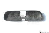 Full Carbon Fiber Rear View Roof Mirror Cover Fit For 08-12 Evolution EVO X EVO 10 RA Style Room Rear View Roof Mirror Cover