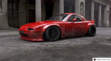 FRP Fiber Glass Body Kit Fender Kit 2Pcs Fit For 1989-1997 Miata MX5 NA PD Style Rear Fender Flare - Tokyo Tom's