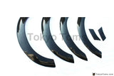 Carbon Fiber Bodykit Wheel Fender Flares Fit For 1995-1998 Skyline R33 GTS 400R Style Wheel Arches 6Pcs
