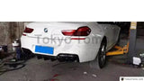 Car-Styling Carbon Fiber CF Rear Diffuser Fit For 2012-2014 6 Series F06 F12 F13 M6 YC Design Style Rear Diffuser