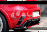 Fiberglass FRP Rzr Style Rear Bumper Fit For 2009-2012 VW Golf MK6 & GTI 