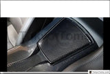 Car-Styling Auto Acessories Full Carbon Fiber Interior Trim Fit For 2011-2014 Aventador LP700 Central Storage Box Panel Cover