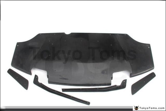 FRP Fiber Glass Rear Diffuser 5 Pcs Fit For 08-12 Lancer Evolution X EVO 10 VS Collaboration AREO Style Rear Under Diffuser 