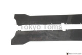 Car-Styling Dry Carbon Fiber Side Skirts Underboard Fit For 2011-2014 Aventador LP700 YC Design Style Side Skirt Underboard 