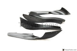 FRP Fiber Glass Front Canards 4 Pcs Fit For 1995-1998 Skyline R33 GTR OEM Front Bumper Auto Select Style Canards