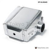 Turbo Water To Air Intercooler - 13.3X12X4.5 Inlet/outlet: 3 Front Mount Aluminum