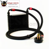 Universal 13 Row An10 Oil Cooler 260X175X32Mm Kit For Track / Project Race Car Csk Performance