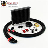 Universal 13 Row AN10 Oil Cooler 260X175X32mm Kit For Track / Project / Race Car