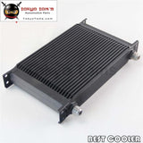 Universal 25 Row An10 Engine Transmission 248Mm Oil Cooler Black Csk Performance