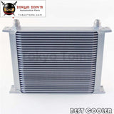 Universal 30 Row AN10 Engine Transmission 248mm Oil Cooler Silver