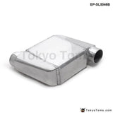 Universal Aluminum Bar & Plate Front Mount Water-To-Air Intercooler Inlet/oulet 3.5 Core: 250 X 220
