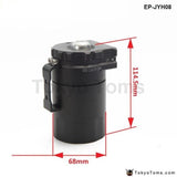 Universal Aluminum Oil Catch Tank Can Reservoir + Breather Filter Color:black Red Blue Fuel Systems