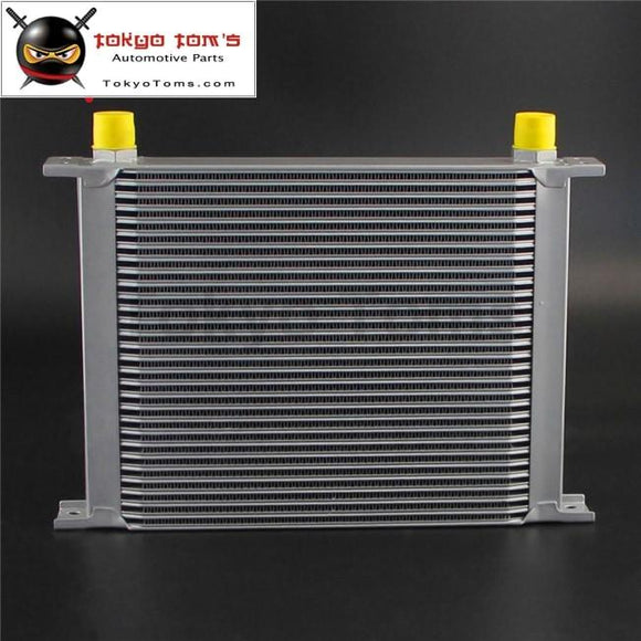 Universal An10 30 Row Engine Transmission 248Mm Oil Cooler Mocal Style Black / Silver