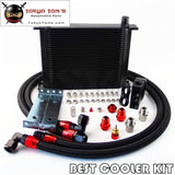 Universal AN10 Thermostatic Oil Cooler Kit Thermostat High Perfomance 30 Rows Bk CSK PERFORMANCE