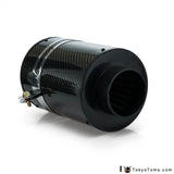Universal Cold Feed Induction Kit & Carbon Fibre Air Intake Filter Box Without Fan For Bmw Mini