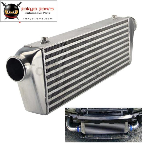 Universal Front Mount Bar&plate Intercooler 500*180*64 In/outlet 2.25 Fmic 32Psi Silver