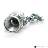 Universal Silver Turbo Sound Exhaust Muffler Pipe Whistle/Fake Blow-Off Bov Simulator Whistler Size Xl 10Pcs/Lot - Tokyo Tom's