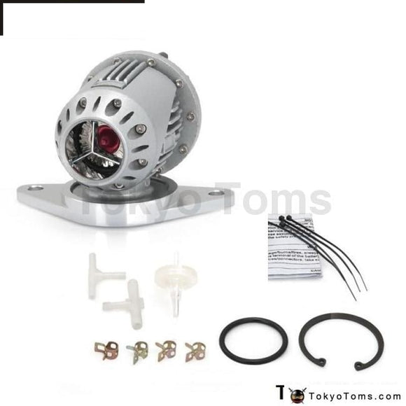 Universal Ssqv Sqv4 Sqviv Style Aluminum Silver Turbocharge Turbo Blow Off Valve With Flang For