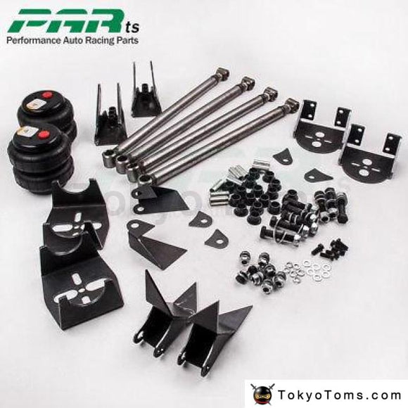 Universal Weld On Triangulated 4 Link Kit Brackets 2500 Bags Air Ride Suspension 2.75 axle