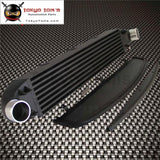 Upgrade High Performance Tuning Front Mount Intercooler Fits For 2014-2017 Ford Fiesta St Black