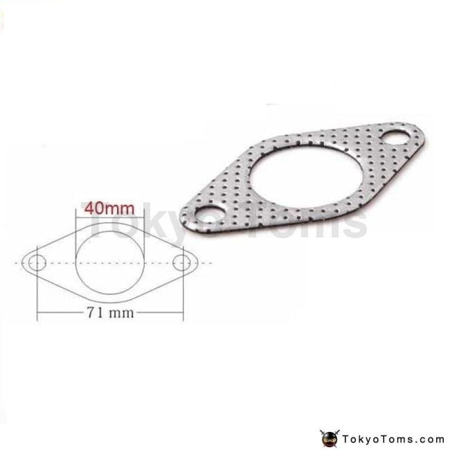 Wastegate Gasket 35Mm 38Mm Fit For Tial Dump Tube 2 Hole Pipe Turbo Do
