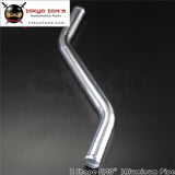Z / S Shape Aluminum Intercooler Intake Pipe Piping Tube Hose 38mm 1.5" Inch L=450mm