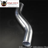 Z / S Shape Aluminum Intercooler Intake Pipe Piping Tube Hose 70Mm 2.75 Inch L=450Mm