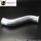Z / S Shape Aluminum Intercooler Intake Pipe Piping Tube Hose 76Mm 3 Inch L=450Mm